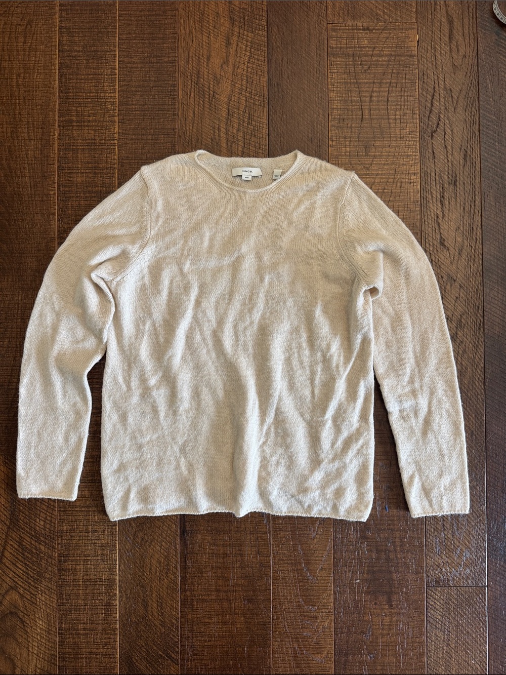 Vince Wool / Cashmere Ivory Sweater